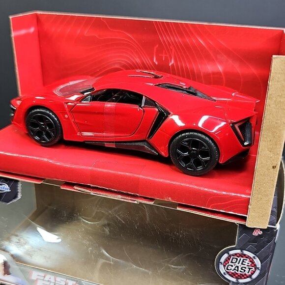 Jada Fast & Furious Lykan Hypersport Red 1/32 Diecast Car CN - Picture 3 of 13